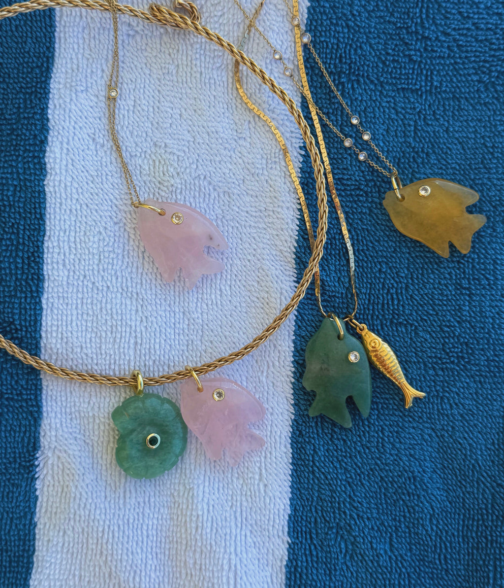 Fish Charm Green