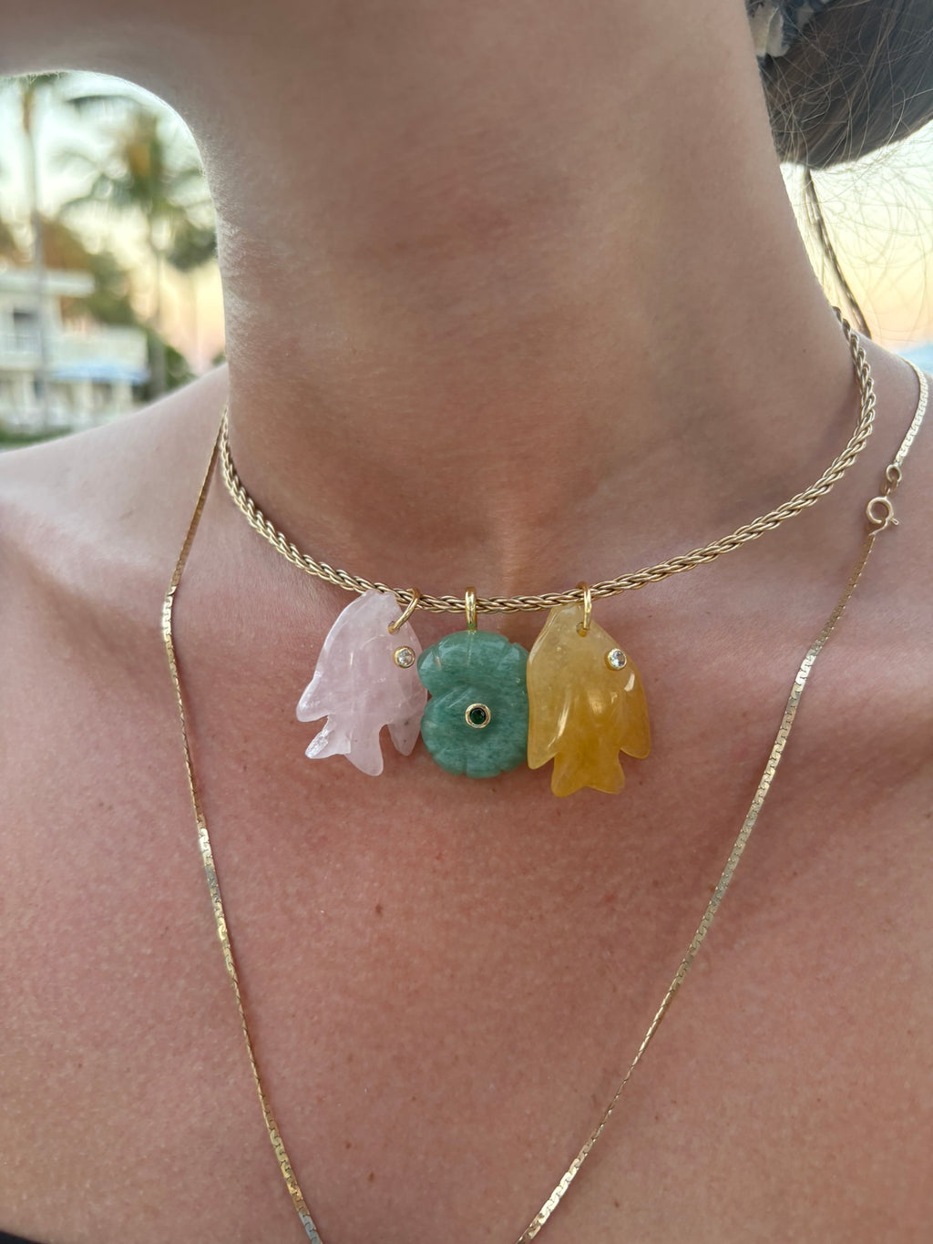 Fish Charm Yellow