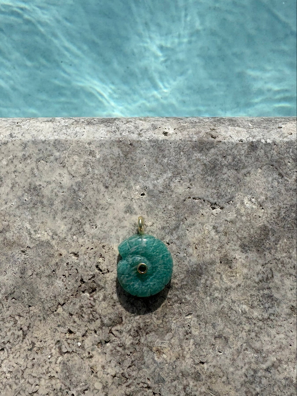 Nautilus Charm Green