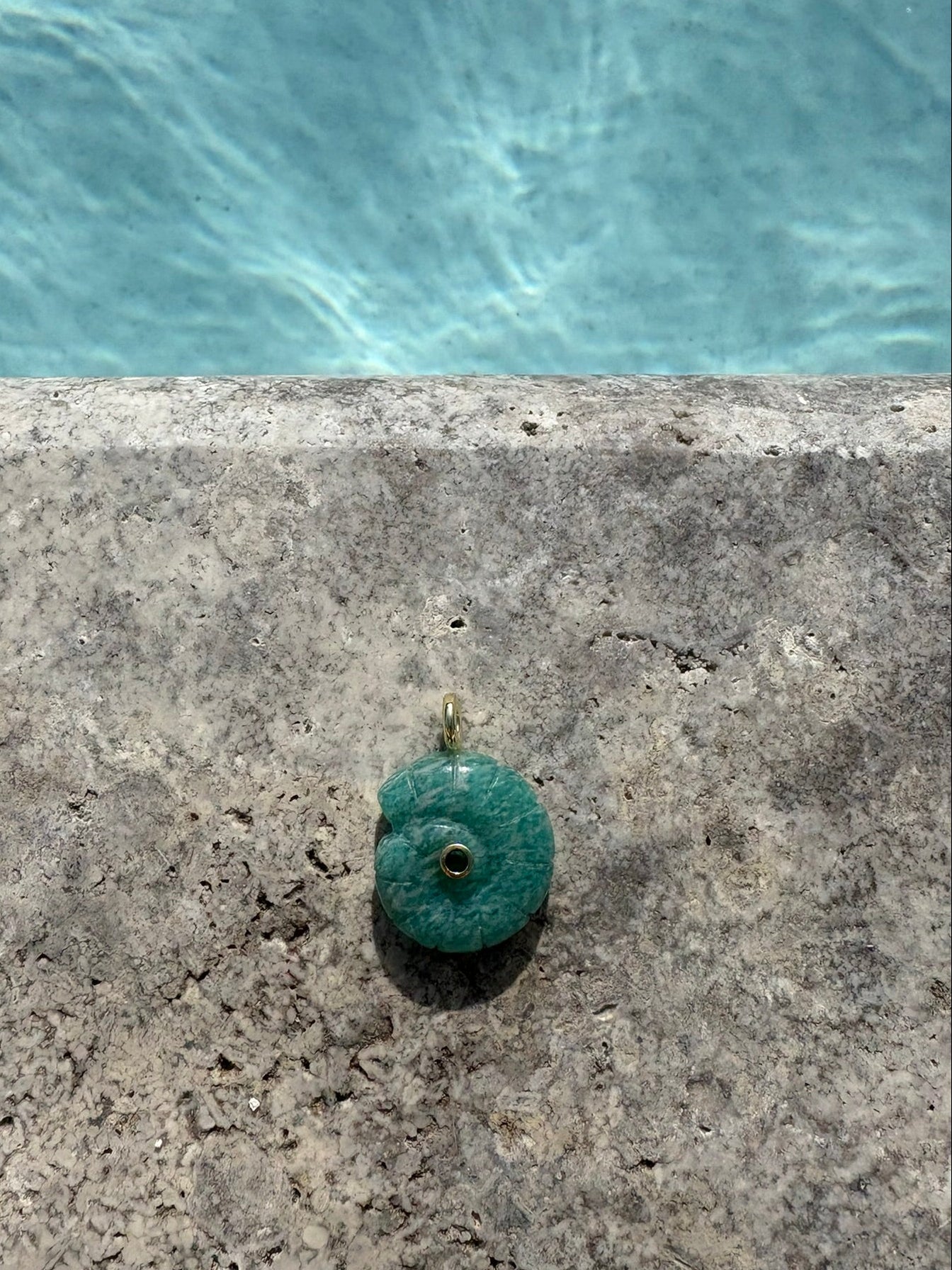 Nautilus Charm Green