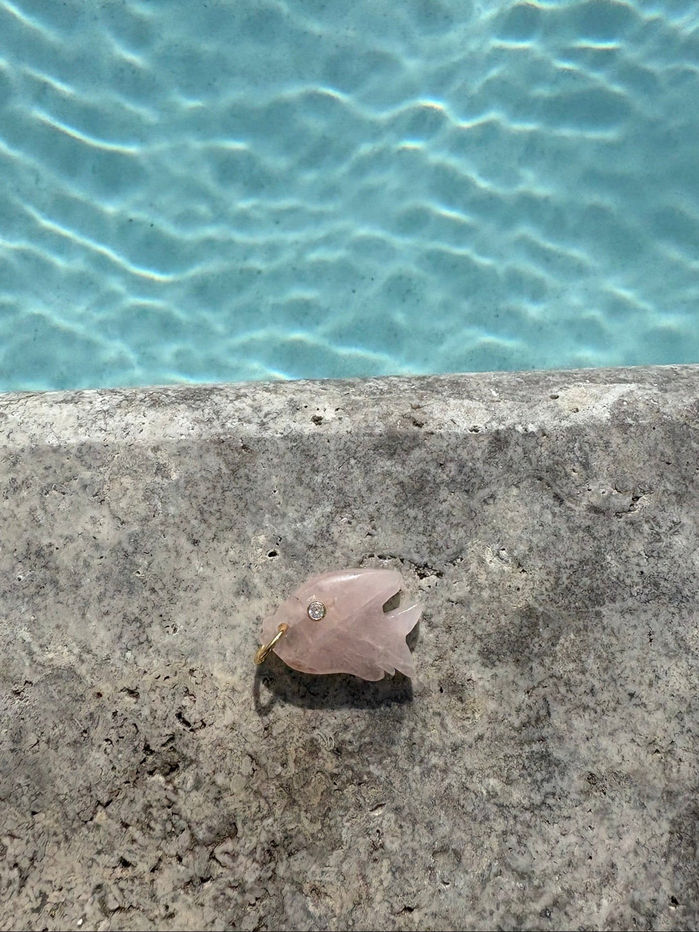 Fish Charm Light Pink