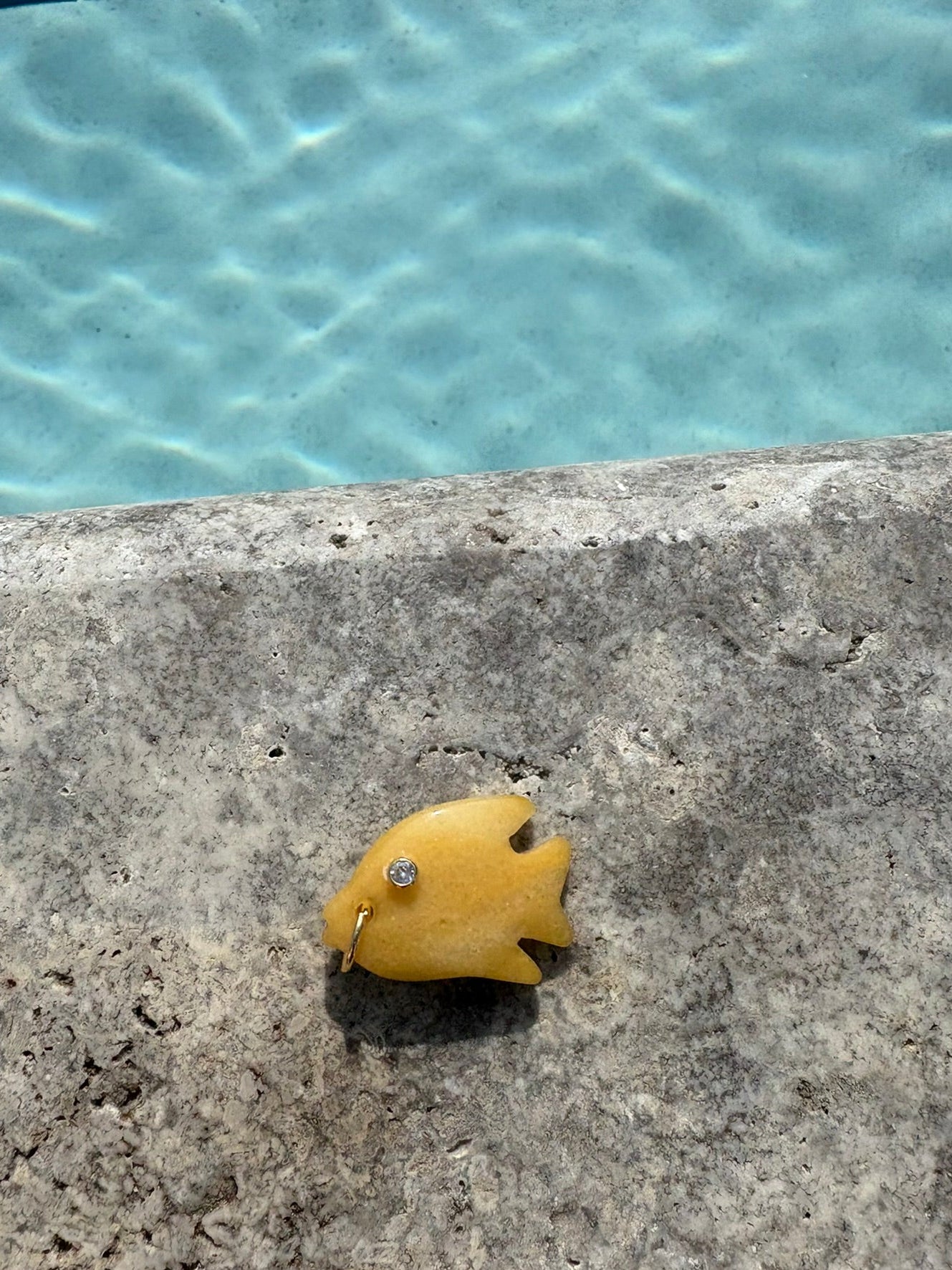 Fish Charm Yellow