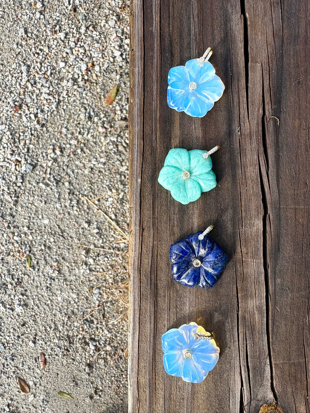 Flower Charm Blue