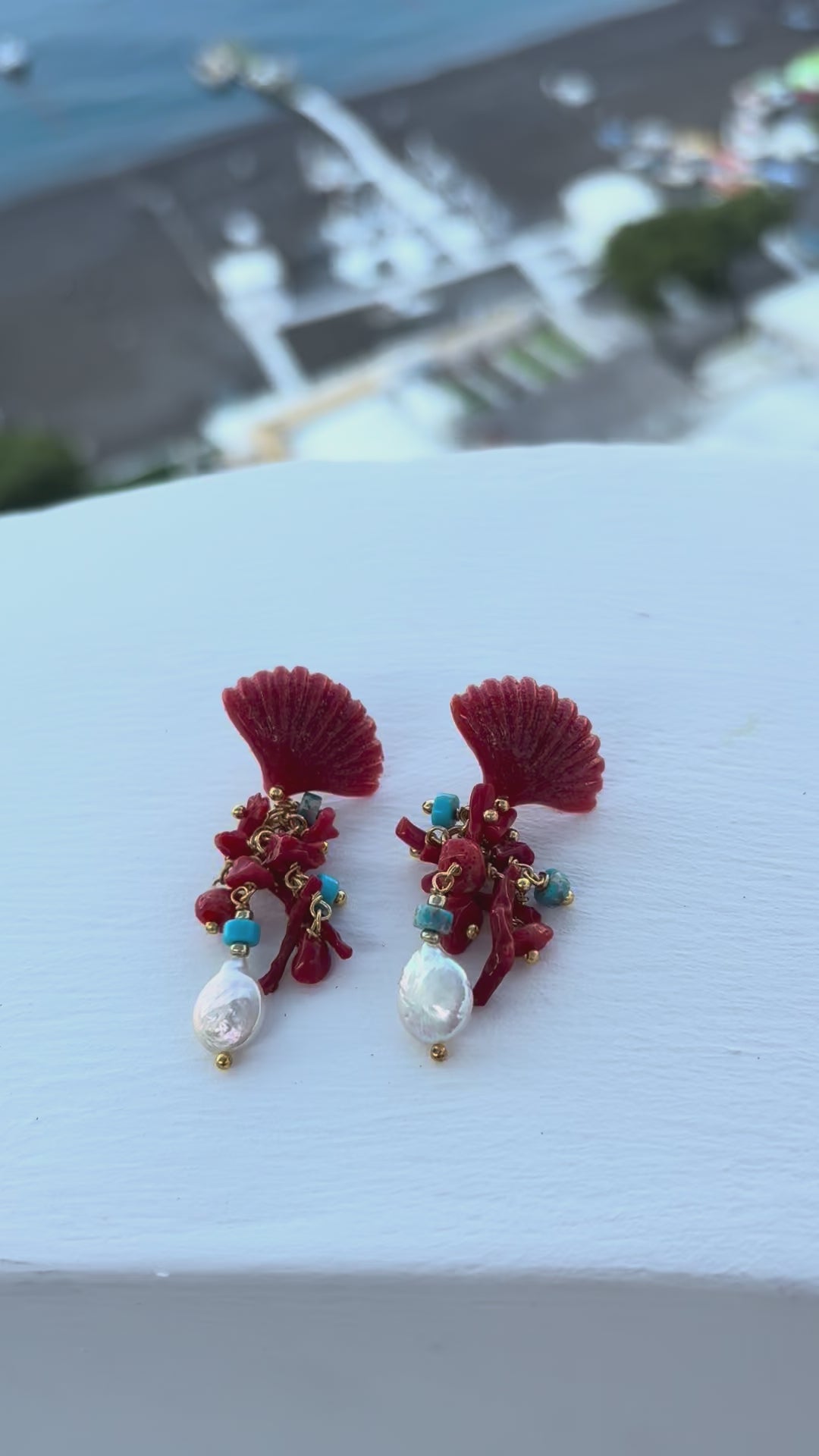 Corallo Earrings